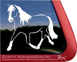 Custom Haflinger Horse Decals & Stickers | NickerStickers