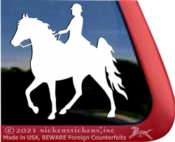 Custom Tennessee Walking Horse Decals & Stickers | NickerStickers