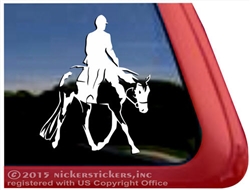 Custom American Paint Horse Hunter Under Saddle Decals & Stickers ...