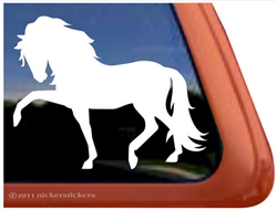 Custom Andalusian Spanish Horse Decals & Stickers | NickerStickers