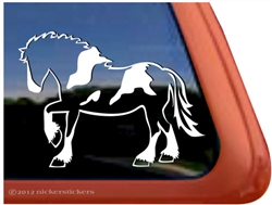 Spotted Draft Horse Decals & Stickers | NickerStickers