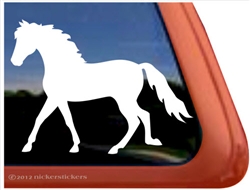 Custom Fox Trotter Horse Decals & Stickers | NickerStickers