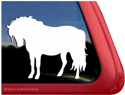 Custom Shetland Pony Decals & Stickers 