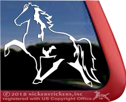 Custom Spotted Saddle Horse Decals & Stickers 