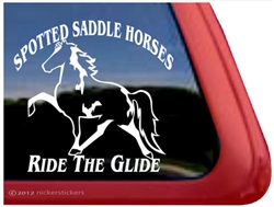 Spotted Saddle Horse Decals & Stickers â€“ NickerStickers