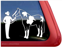 Custom Equestrian Showmanship Halter Horse Decals & Stickers ...